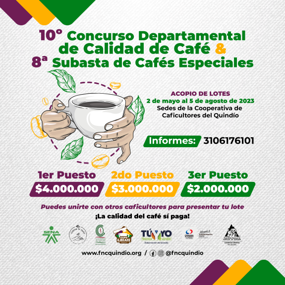 10° Concurso Departamental de Calidad de Café